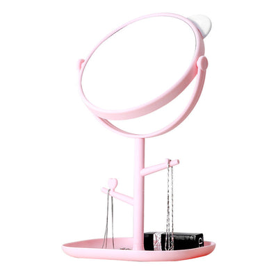 Cute Bear Shape Portable Makeup Mirror | WBM MART