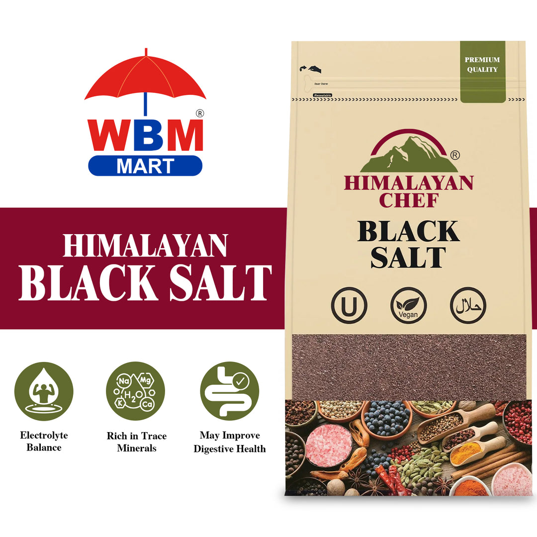 Black Salt - 2 lbs (908g) | Himalayan Chef
