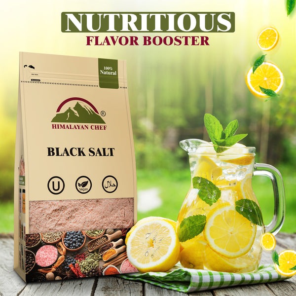 Black Salt Bag - 1 lbs (454g) | Himalayan Chef