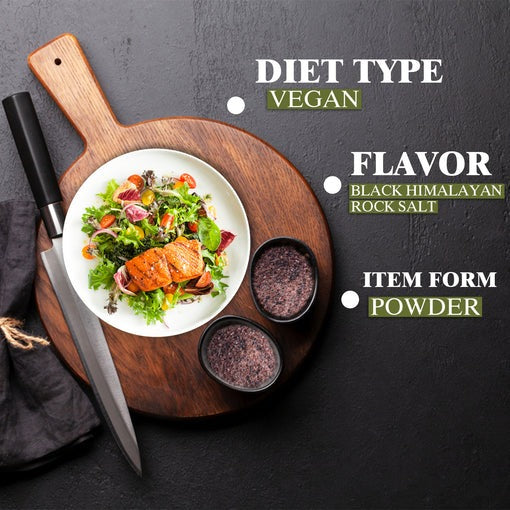 Black Salt Plastic Shaker- 0.8 lbs (354g) | Himalayan Chef