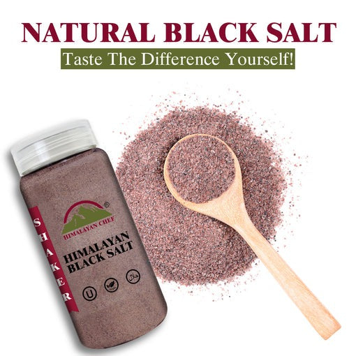 Black Salt Plastic Shaker- 0.8 lbs (354g) | Himalayan Chef