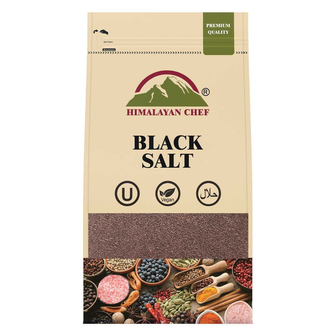 Black Salt Bag - 1 lbs (454g) | Himalayan Chef