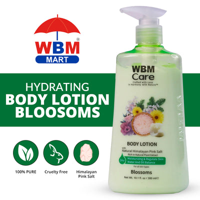 Hydrating Body Lotion Bloosoms -300 ml | WBM Care