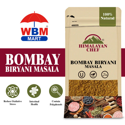 Bombay Biryani Masala - 0.22 lbs (100g) | Himalayan Chef
