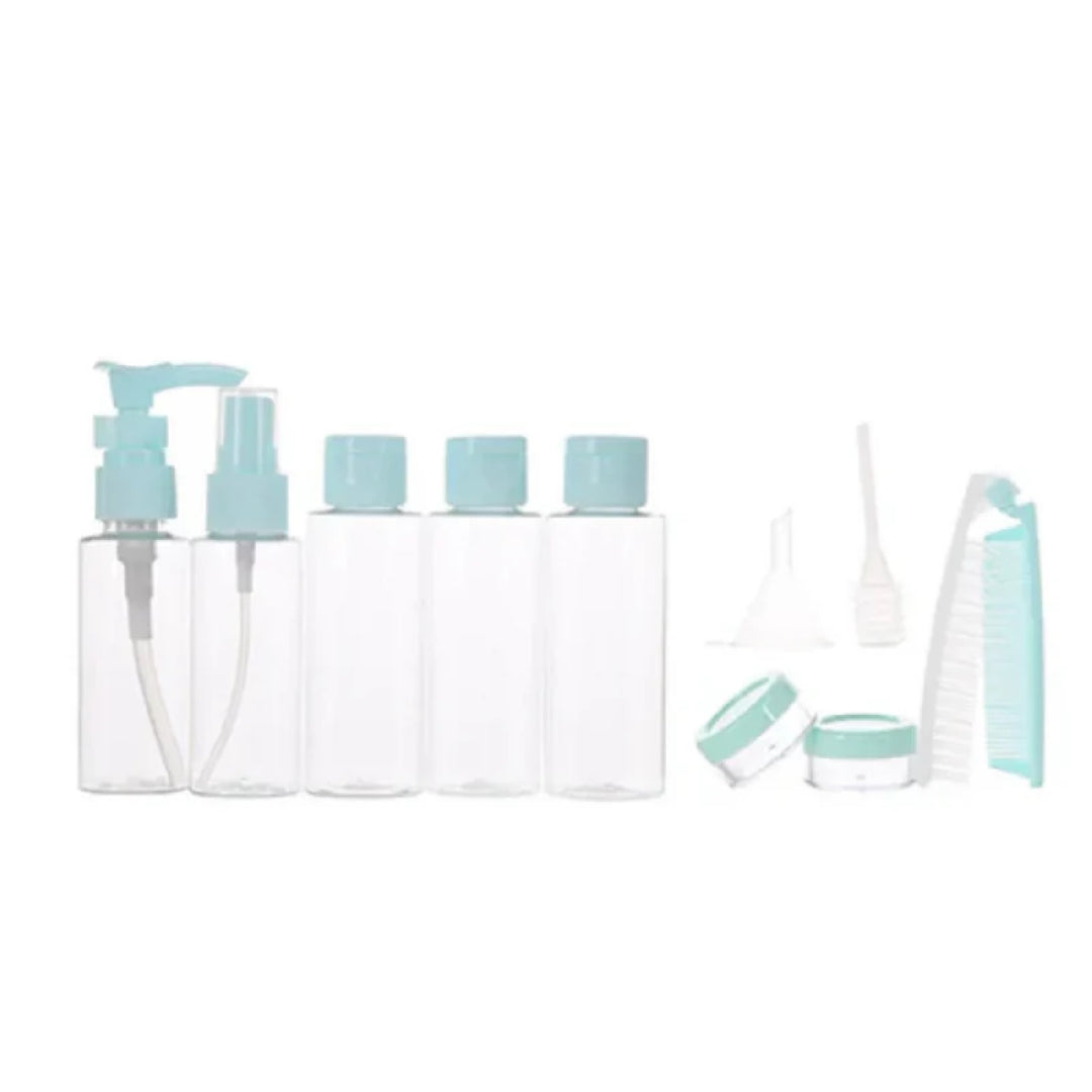 Container bottle travel set (11 Pieces) | WBM MART