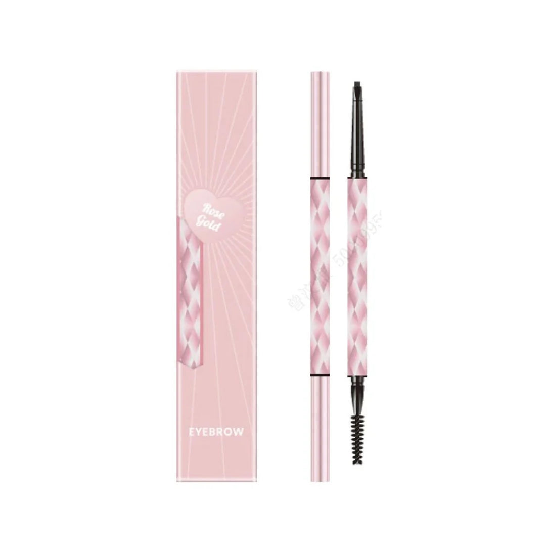 Eyebrow Pencil Rose Gold Series Smooth (Light Brown) | WBM MART