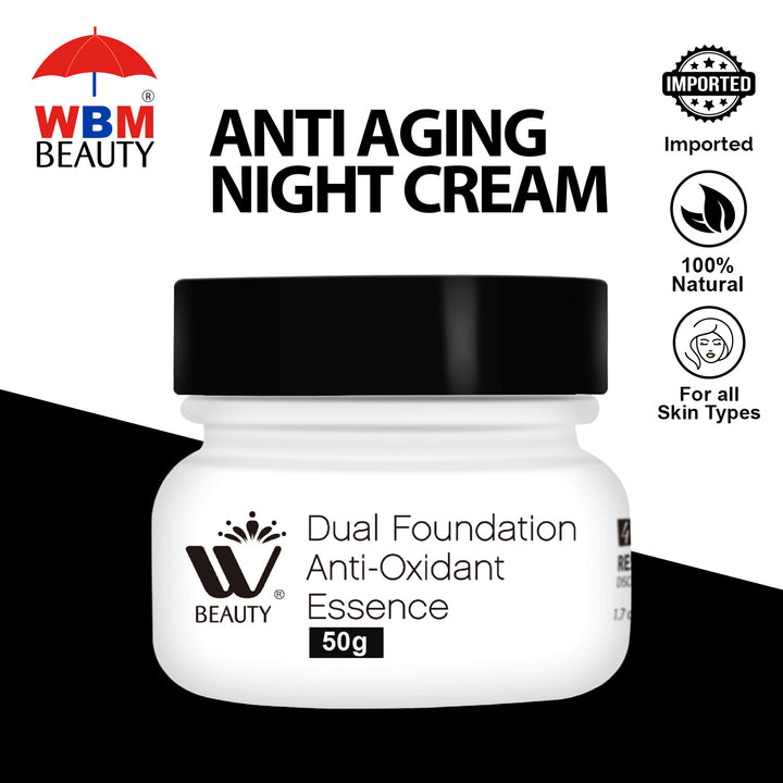 Anti-Aging Cream Dual Foundation  - 50g | WBM Beauty