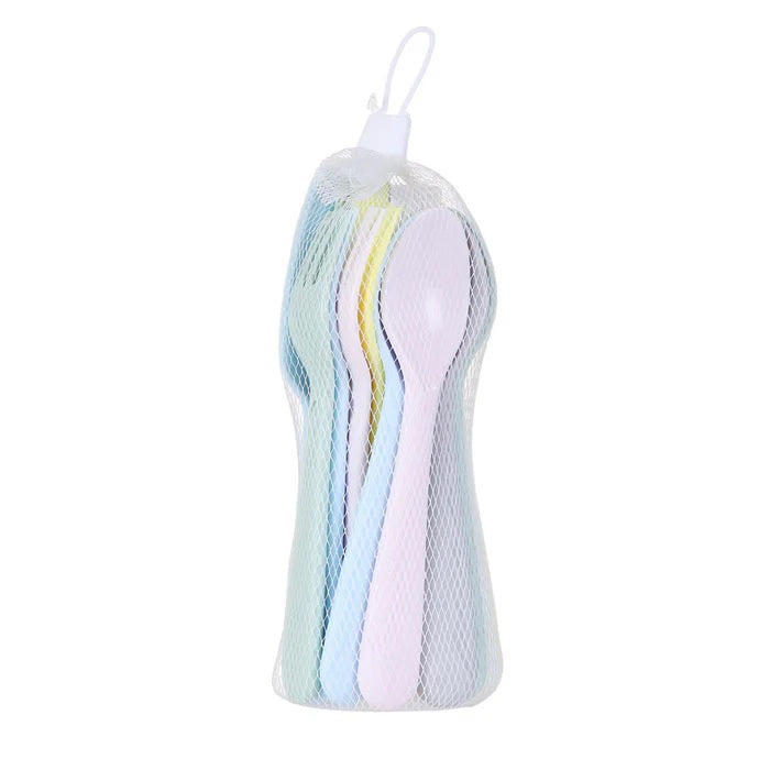 Colorful Eco-friendly Cutlery Set 18 Pack (Knife+Fork+Spoon) | WBM MART
