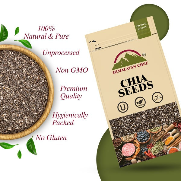 Buy 100% Natural Chia Seeds Online at Best Price – WBM MART PAKISTAN