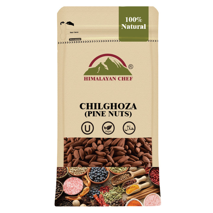 Chilghoza (Pine Nuts) With Shell 100g | Himalayan Chef