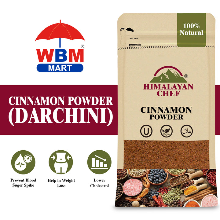Cinnamon Powder (Darchini) - 0.22 lbs (100g) | Himalayan chef