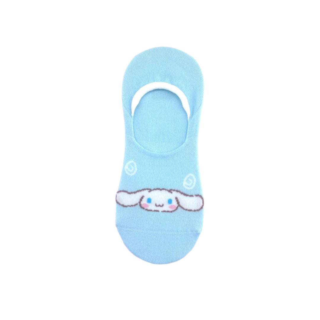 Cinnamoroll No-Show Socks Solid Color Low Cut Design |  WBM MART