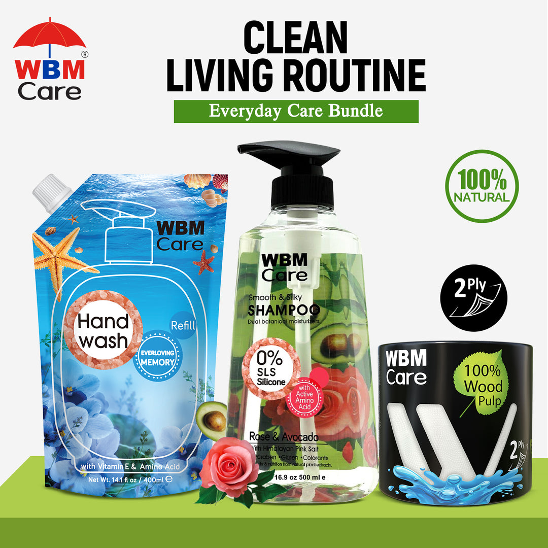 Clean Living Routine – Everyday Care Bundle | WBM MART