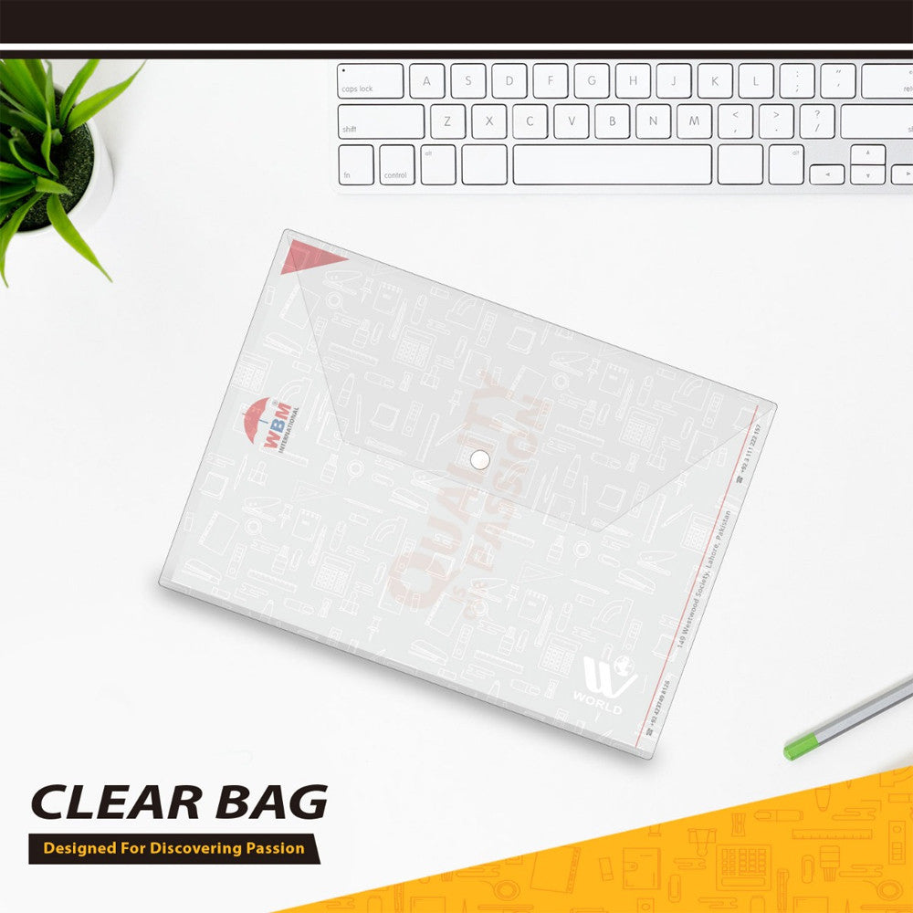 Clear Bag - 12 Pcs | WBM World