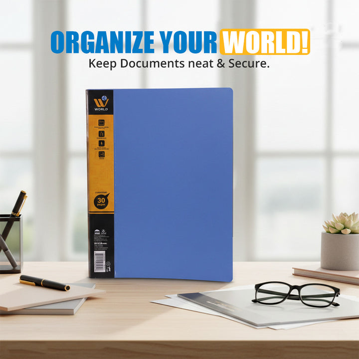 Clear Book Page Holder - 30 Pages | WBM World