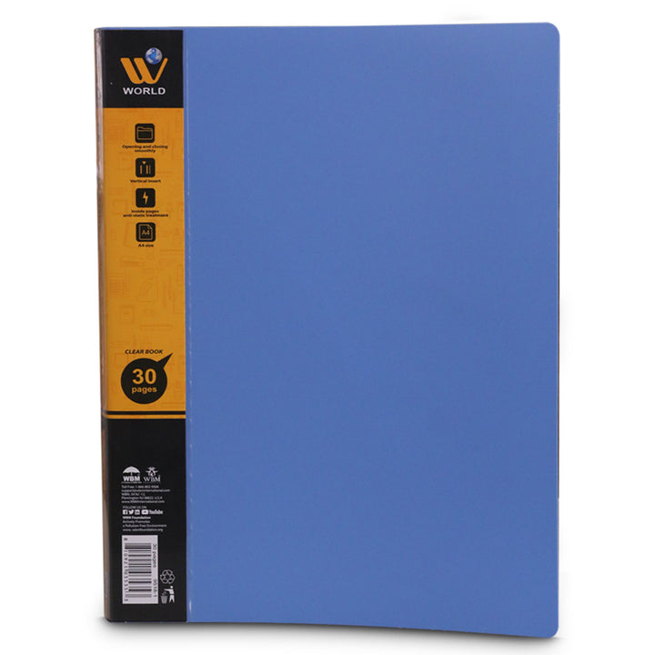 Clear Book Page Holder - 30 Pages | WBM World