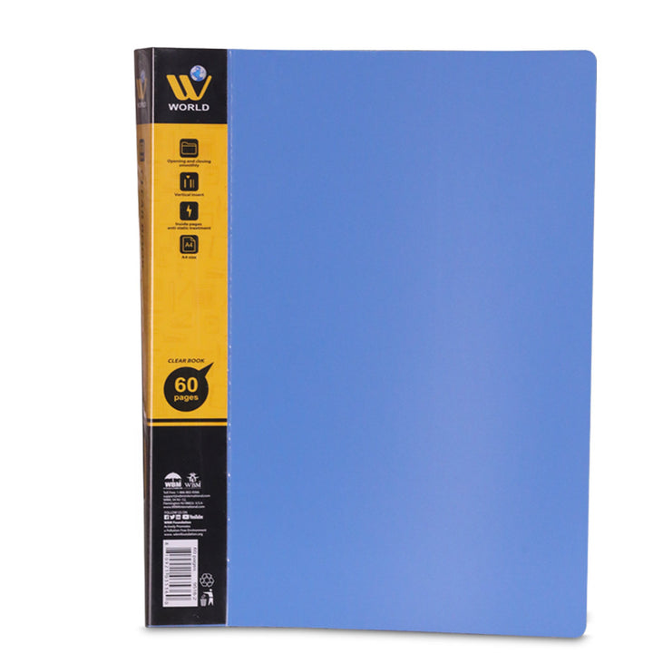 Clear Book Page Holder - 60 Pages | WBM World
