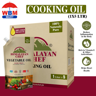 Cooking Oil - 11 lbs (1x5 Ltr) | Himalayan Chef
