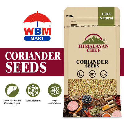 Coriander Seeds - 0.22 lbs (100g) | Himalayan Chef