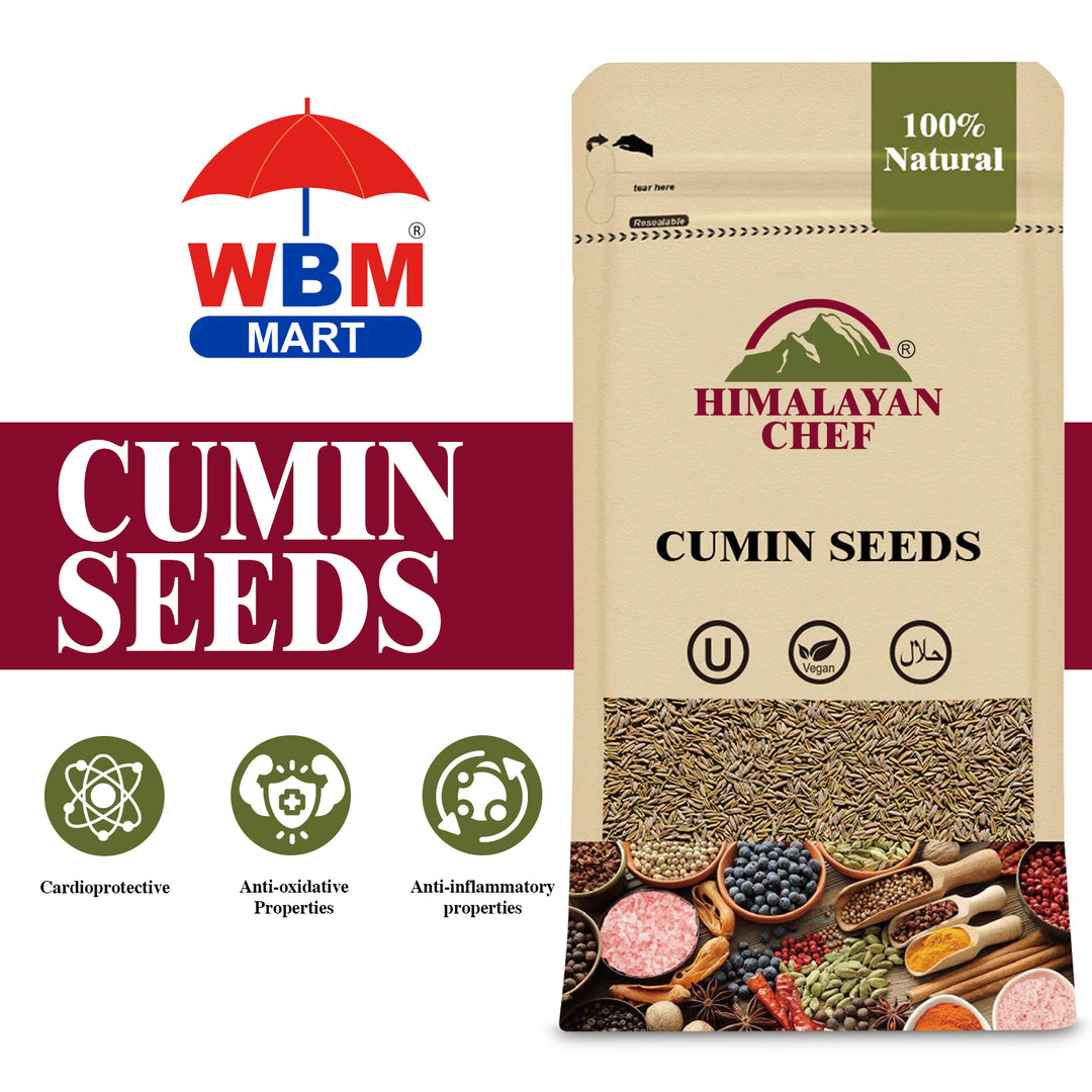 Cumin Seeds - 0.22 lbs (100g) | Himalayan Chef