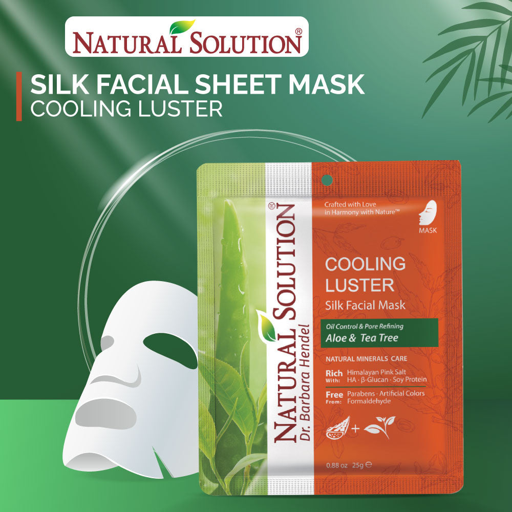Facial Mask (Aloe &amp; Tea Tree) - 25g | Natural Solution