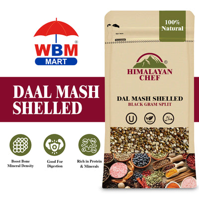 Daal Mash Shelled - 2 lbs (908g) | Himalayan Chef