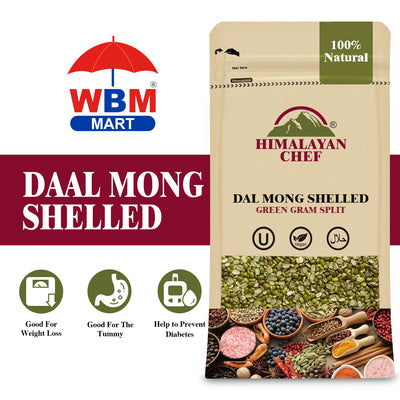 Daal Mong Shelled - 2 lbs (908g) | Himalayan Chef