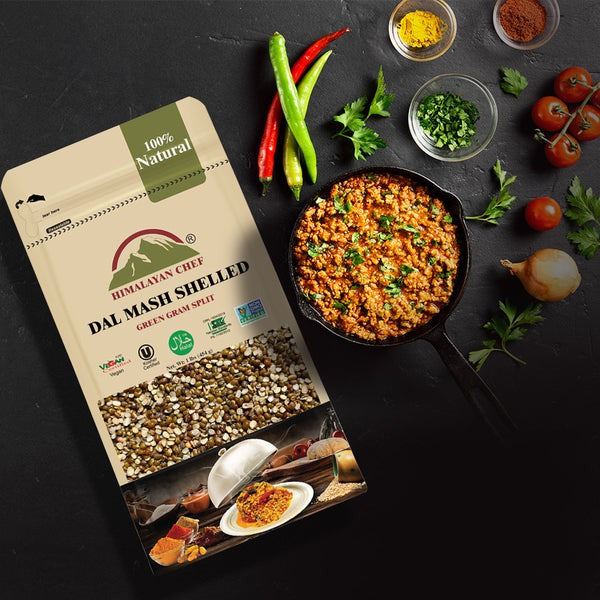 Daal Mash Shelled - 2 lbs (908g) | Himalayan Chef