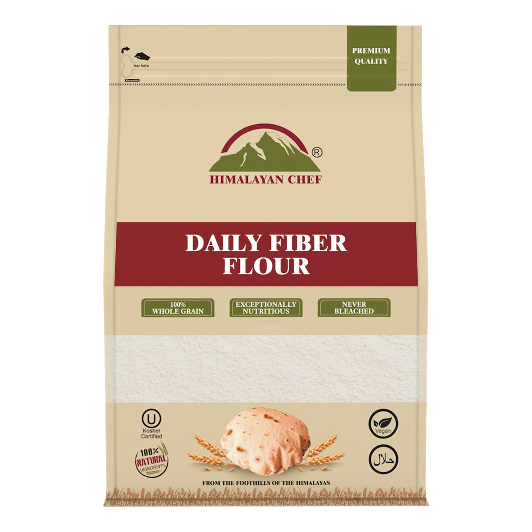 Daily Fiber Multivitamin Flour (Atta) - 20 lbs (9000g) | Himalayan Chef