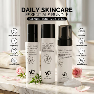 Daily Skincare Essentials Bundle | WBM MART