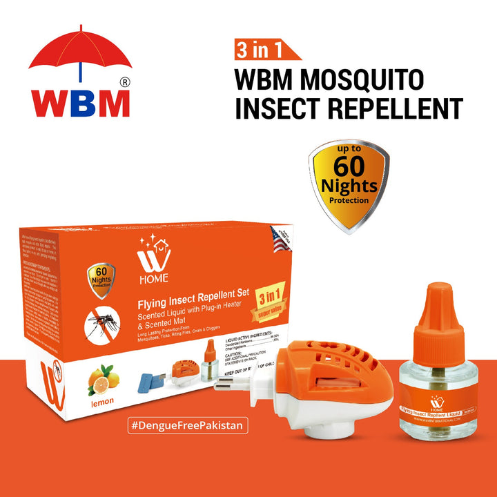 Dengue Defense Kit - 3-in-1 Liquid Machine Set | WBM Home