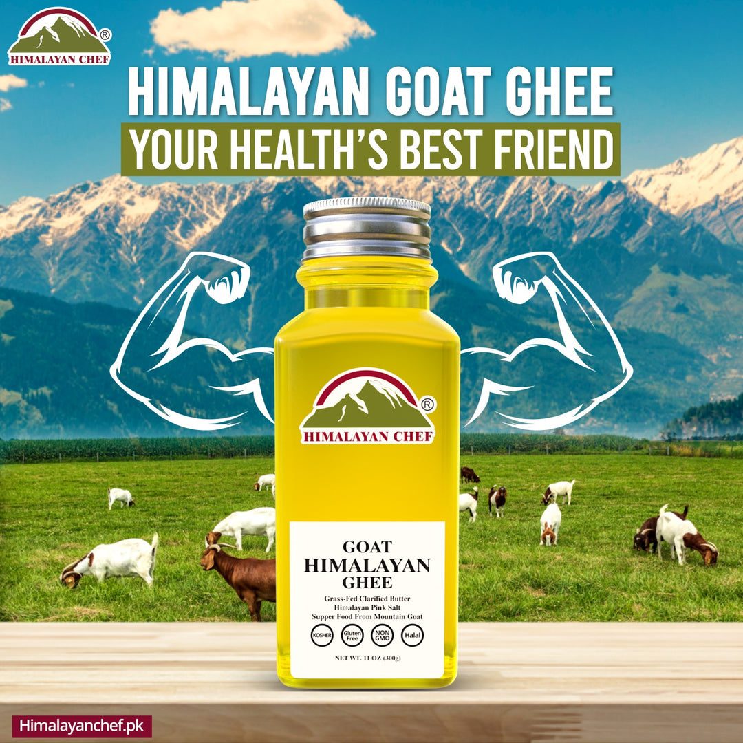 Himalayan Desi Goat Ghee- Square Plastic jar 0.66 lbs (0.3 Ltr)