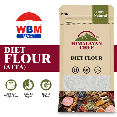 Diet Flour (Atta) - 1.76 lbs (800g) | Himalayan Chef