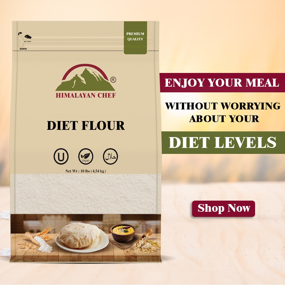 Diet Flour (Atta) - 1.76 lbs (800g) | Himalayan Chef