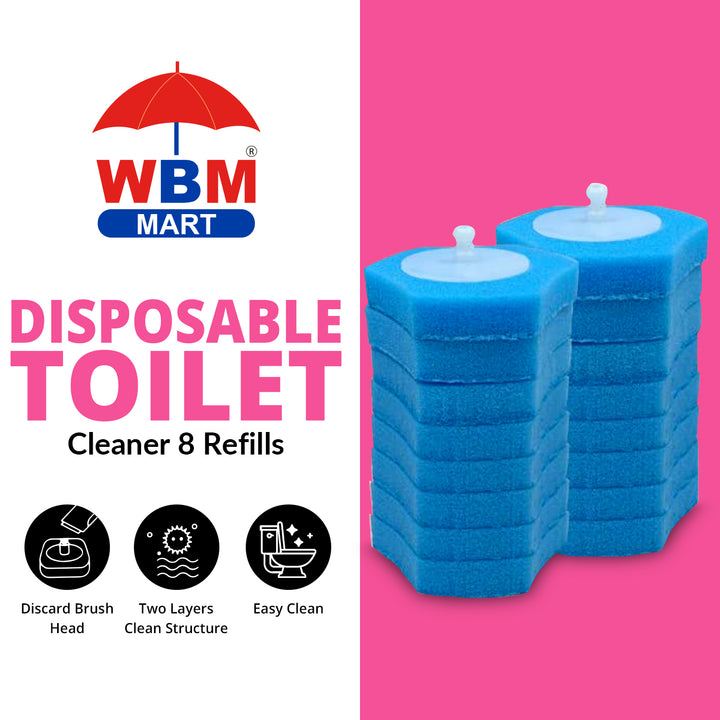 Disposable Toilet Cleaner 8 refills | WBM Home