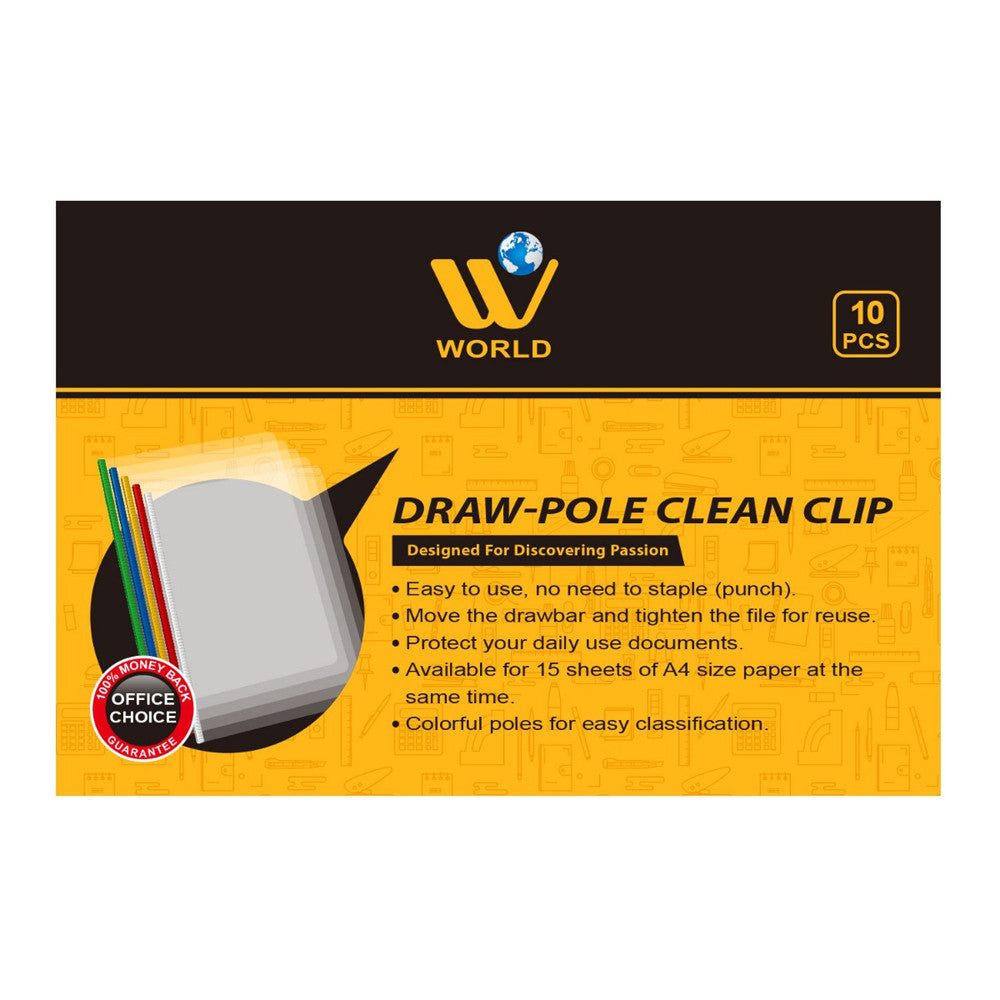 Draw-Pole Clean Clip - 10 Pcs | WBM World