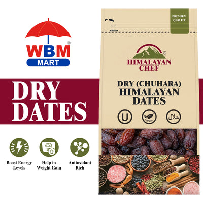 Dry Dates - 0.9 lbs (400g) | Himalayan Chef