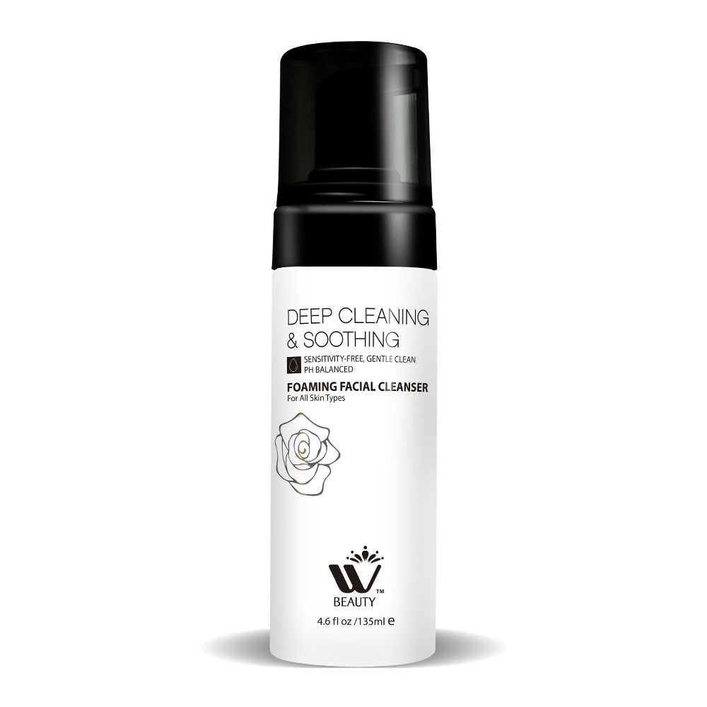 Foaming Facial Cleanser - 135ml | WBM Beauty