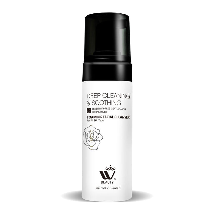Foaming Facial Cleanser - 135ml | WBM Beauty