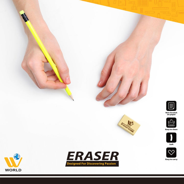 Erasers - 4 Pcs | WBM World