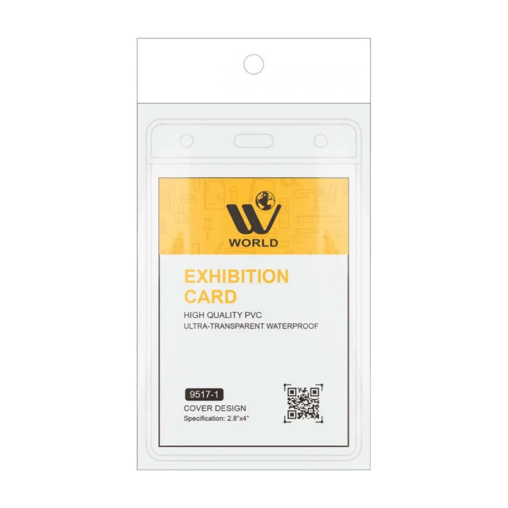 Exhibition Card PVC Exhibition Cards 12 Pcs |  WBM World