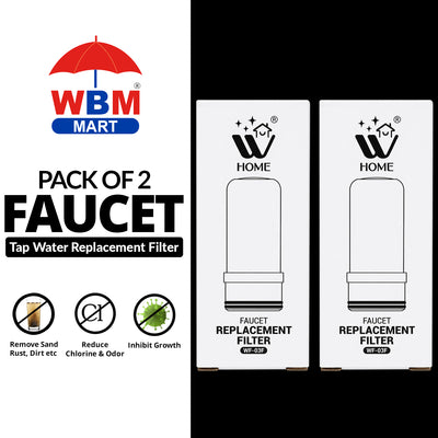 (Pack of 2)  Tap Water Filter | WBM Home