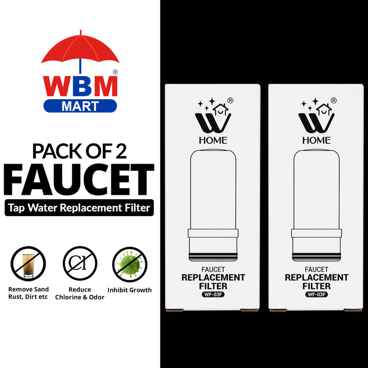 (Pack of 2)  Tap Water Filter | WBM Home