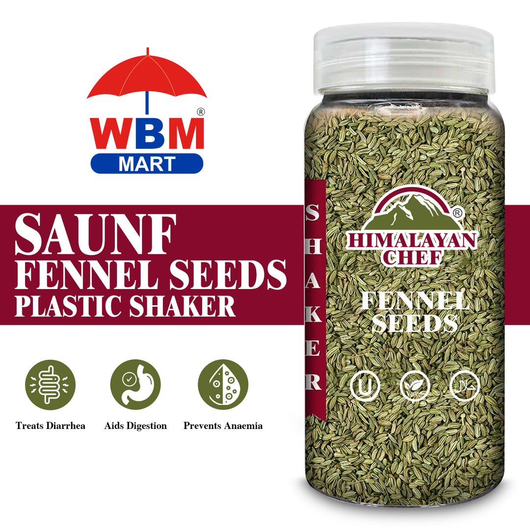 Fennel Seeds Plastic Shaker - 0.3 lbs (135g) | Himalayan Chef