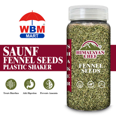 Fennel Seeds Plastic Shaker - 0.3 lbs (135g) | Himalayan Chef