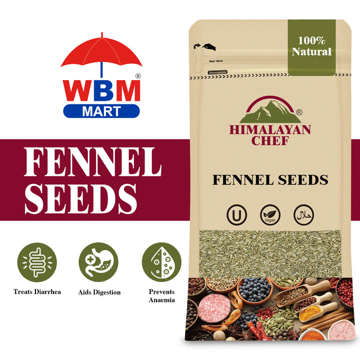 Fennel Seeds 0.2 lbs (100g) | Himalayan Chef