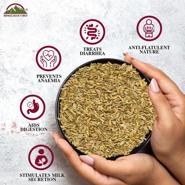 Fennel Seeds Plastic Shaker - 0.3 lbs (135g) | Himalayan Chef