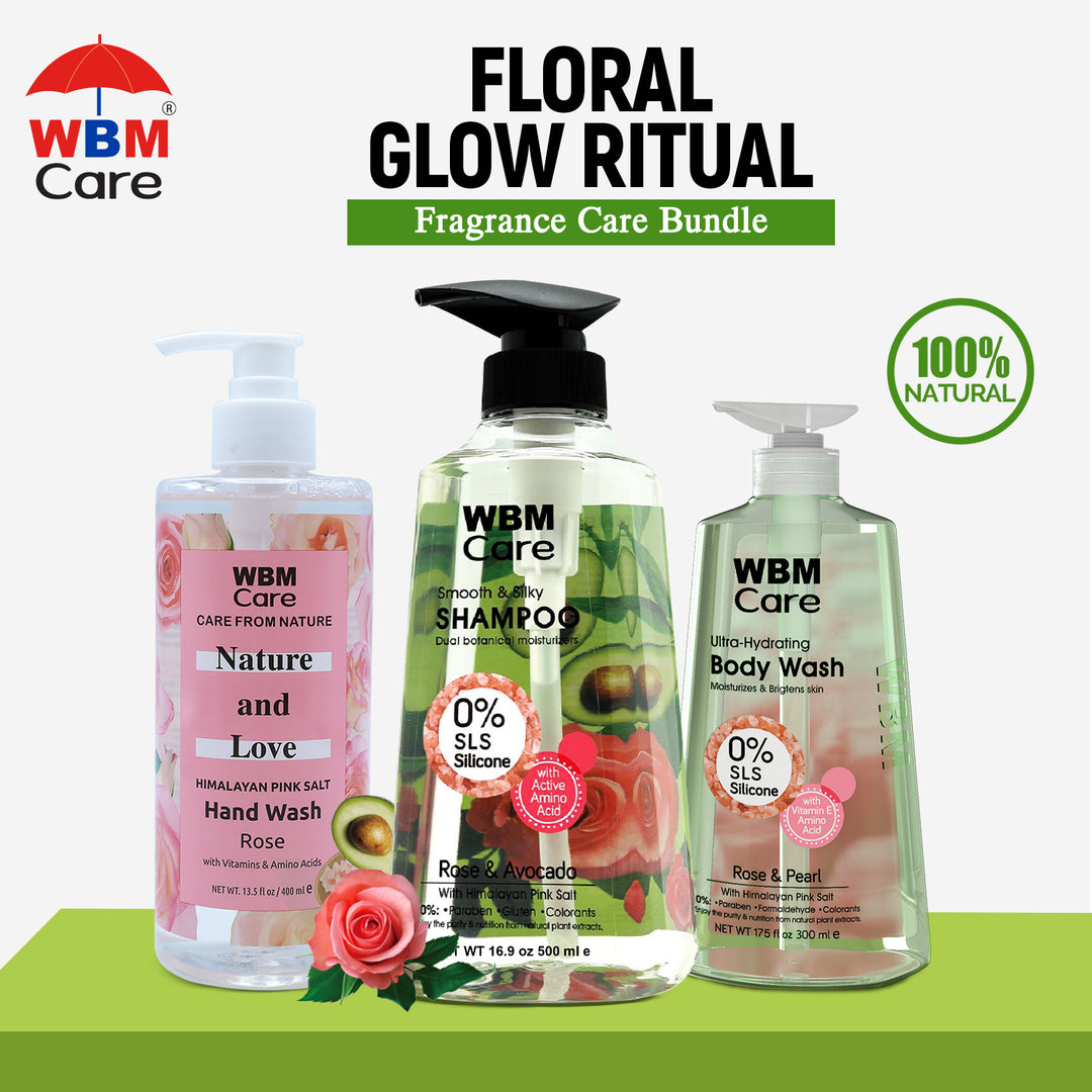 Floral Glow Ritual – Fragrance Care Bundle | WBM MART