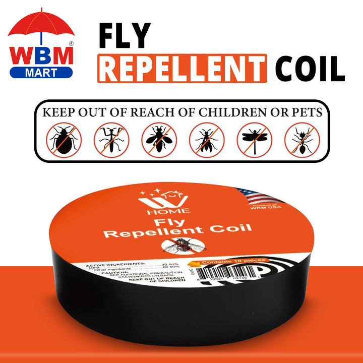 Fly Repellent Coil 85 mm | WBM Home