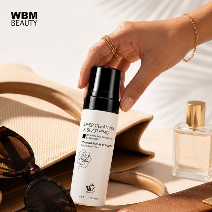 Foaming Facial Cleanser - 135ml | WBM Beauty